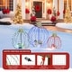 preview thumbnail 8 of 8, VEIKOUS Set of 3 Lighted Christmas Ornaments, 570 LED Outdoor/Indoor Holiday Decor with Multi-Color Lights
