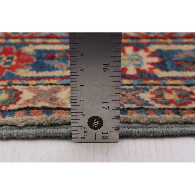 ECARPETGALLERY Hand-knotted Uzbek Ghazni Grey Wool Rug - 2'9 x 6'1