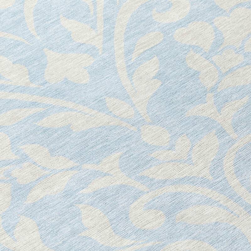 Machine Washable Indoor/ Outdoor Chantille Traditional Elegant Rug