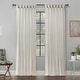 preview thumbnail 58 of 69, Archaeo Washed Cotton Twist Tab Curtain, Single Panel 52" x 108" - Ivory