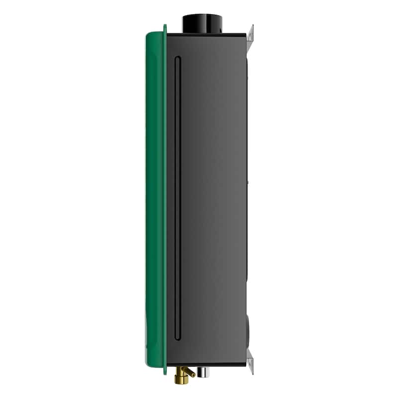 ENVO Liquid Propane Tankless Water Heater with Copper Heat Exchanger & Safety Features - Green