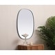 preview thumbnail 8 of 9, Elegant Lighting MR2B3040 Brynn 30" W x 40" H Modern Oval Bathroom