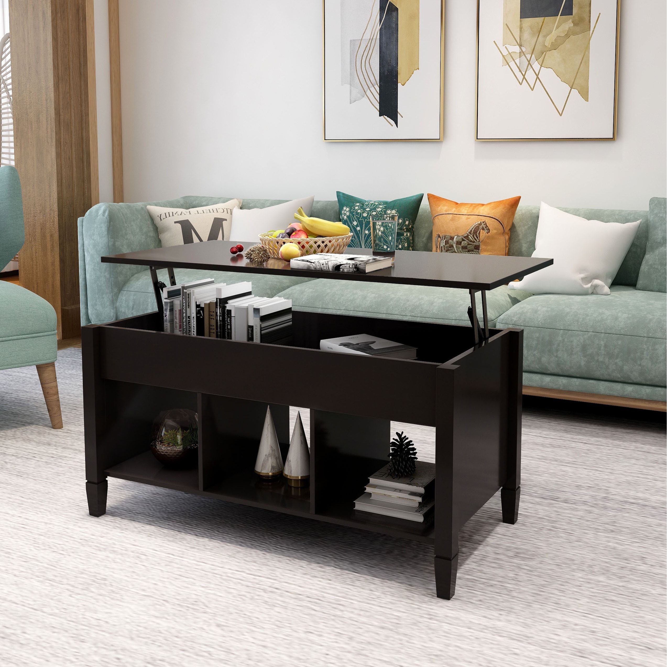 Ktaxon lift hotsell top coffee table