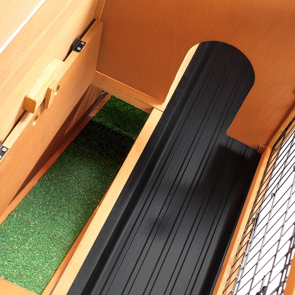 48 Two Story Wood Rabbit Hutch by SmithBuilt Brown Bed Bath Beyond 22890382