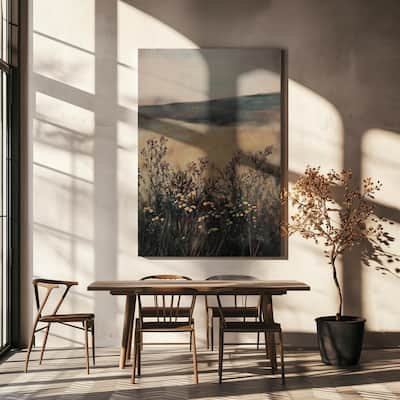 "Landscape Flower" Wrapped Canvas Wall Art