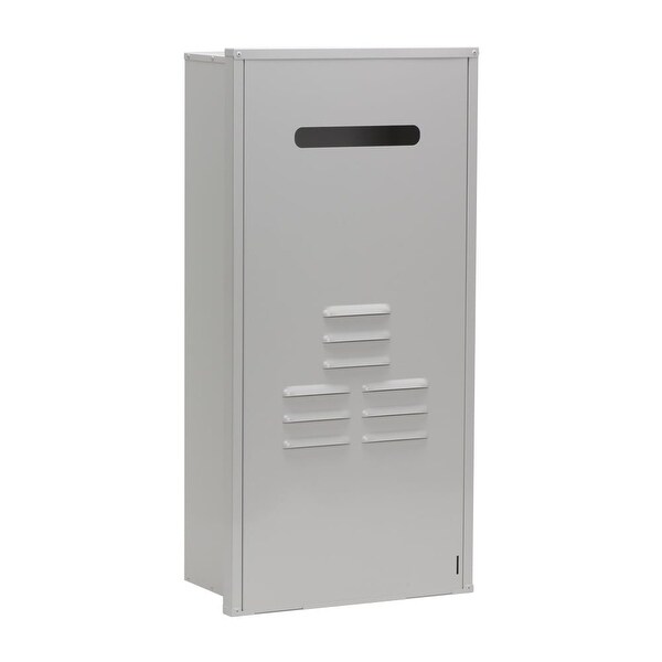 shop rinnai rgb-ctwh-2 condensing tankless water heater recess box