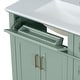 preview thumbnail 13 of 13, Homy Casa 30 in. Bathroom Vanity with Ceramic Sink, Free-Standing Storage Cabinet with 2 or 3 Drawers