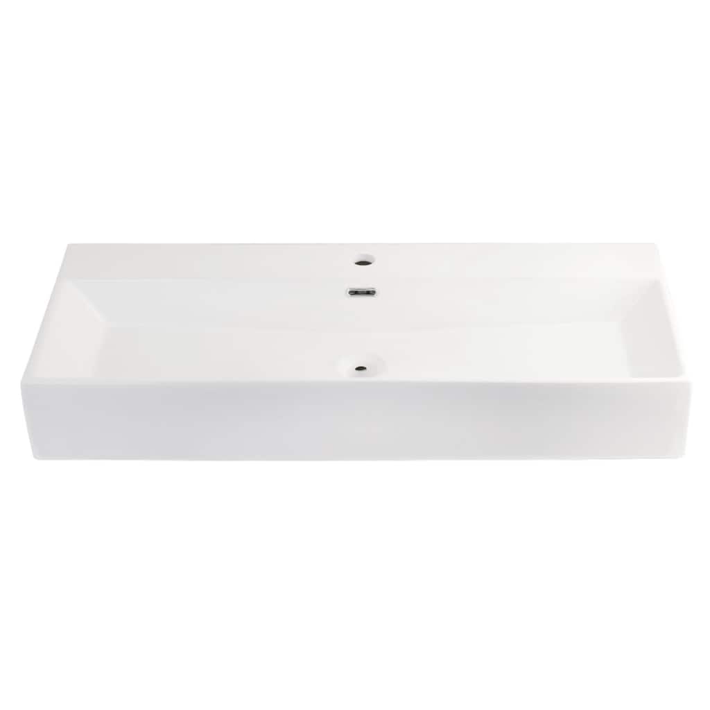Kingston Brass Camilla 39-3/8" Vitreous China Vessel Bathroom Sink