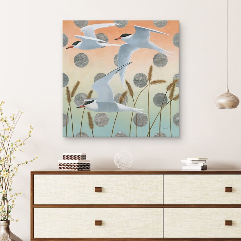 Free as a Bird II Crop by Kathrine Lovell Canvas Art Print