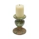 preview thumbnail 26 of 38, Sculptural Terracotta Pillar Candle Holder