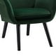 preview thumbnail 19 of 92, Upholstered Wingback Armchair Leisure Accent Chair, Single - 40.55" H x 28.34" W x 33.1" D