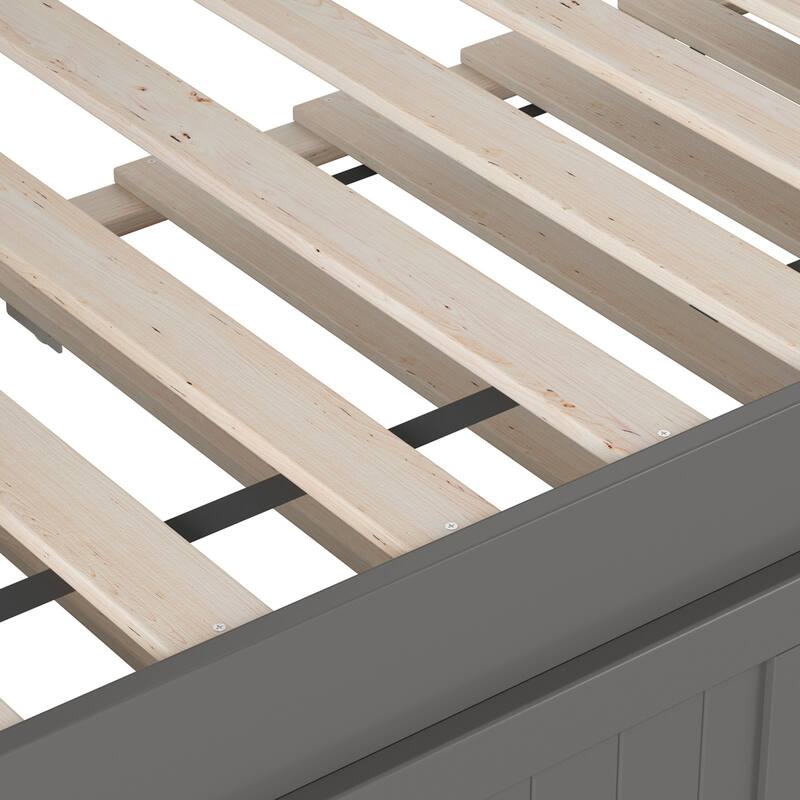 Nantucket Twin Wood Daybed with Twin Size Trundle