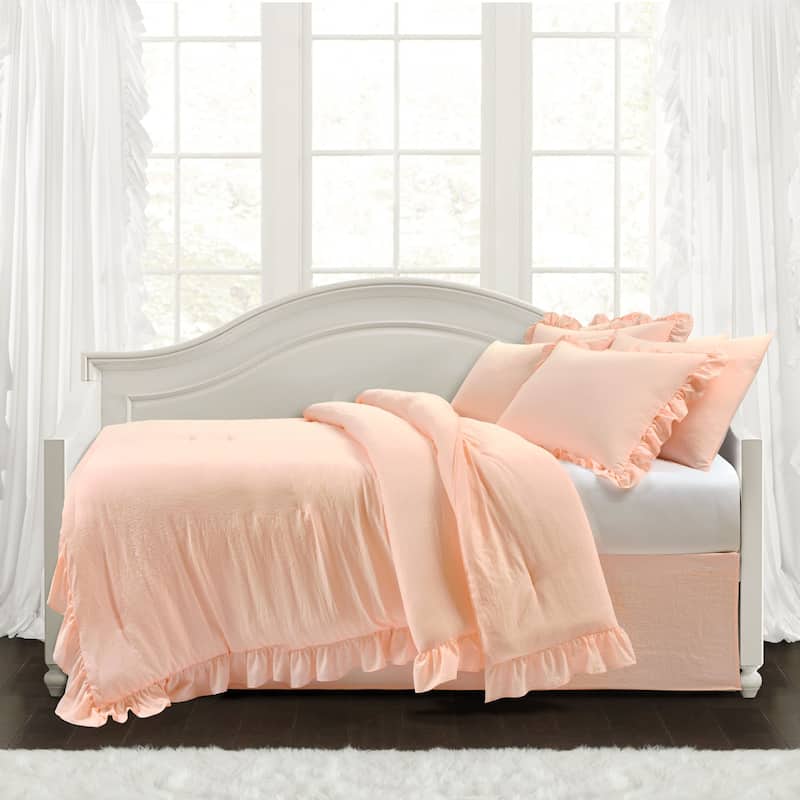 Lush Decor Reyna 6 Piece Daybed Comforter Set - Pink