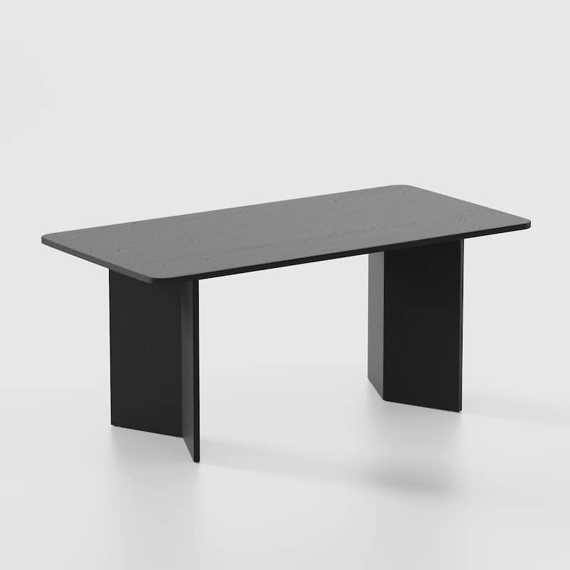 Solid Wood Square Dining Table for 6-8 People Nordic style