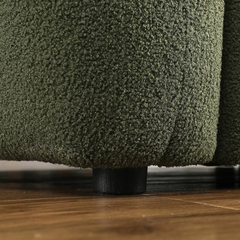 Modern ergonomic marshmallow sofa for living room