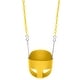 preview thumbnail 3 of 9, Toddler Swing High Bucket Seat for Infant Backyard Outdoor Activity Yellow
