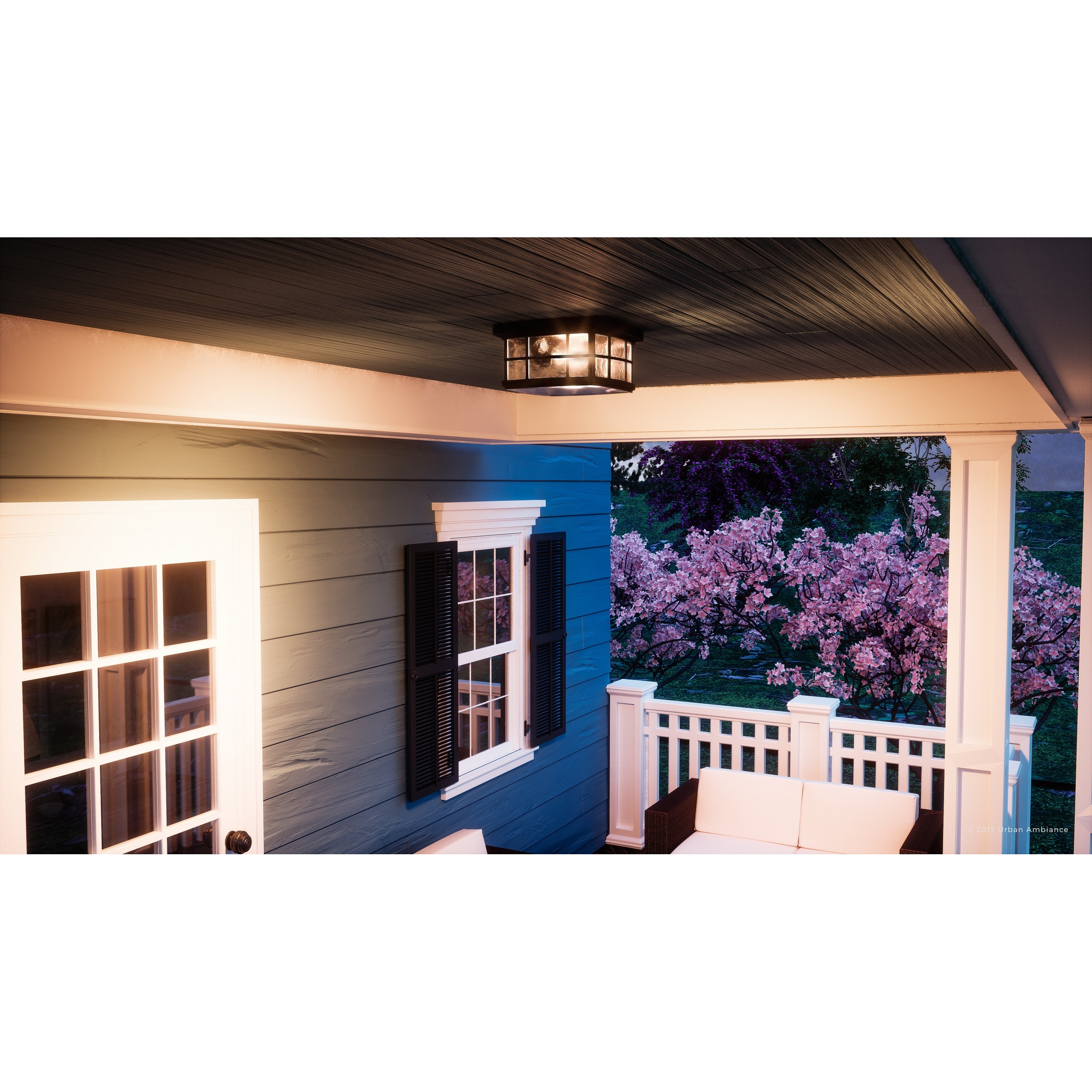 Craftsman outdoor ceiling light shop