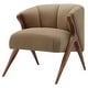 preview thumbnail 11 of 15, NPD Furniture Florence Vintage Mid Century Low profile Accent Chair
