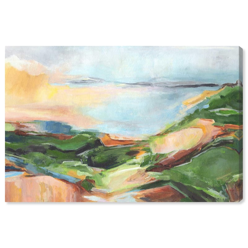 Abstract Landscape Canvas by Art Remedy, Gallery Wrapped - 15" x 10"