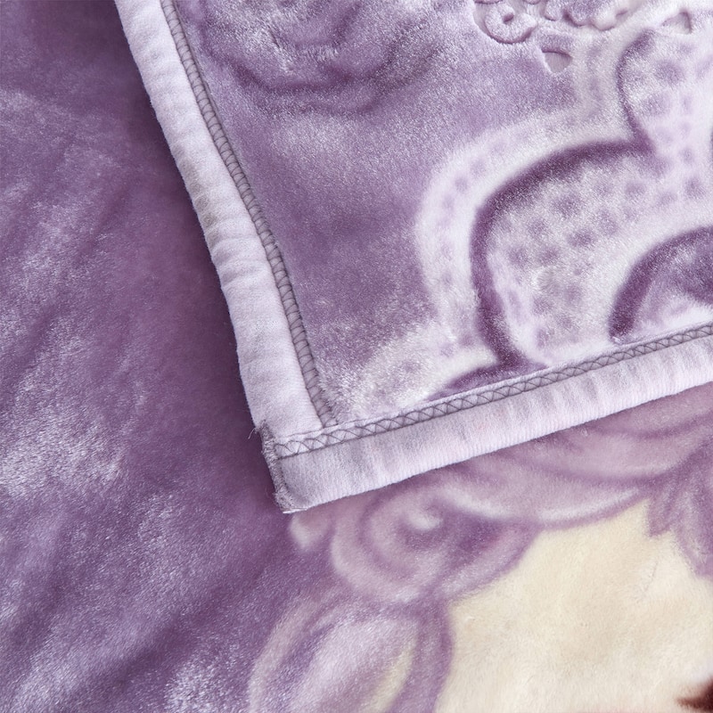 2 Ply Tiger Reversible Mink Blanket