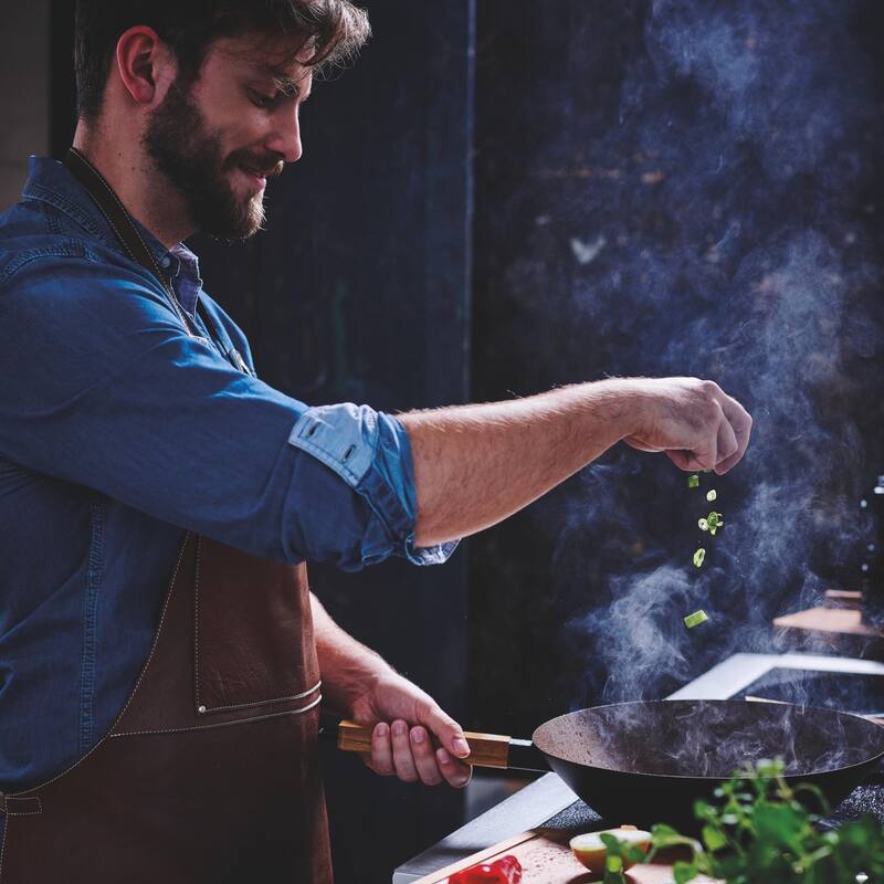 Alva Forest Carbon Steel Pan Pre-Seasoned with Natural Mineral Oil