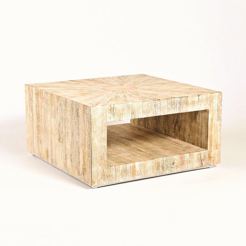 Driftwood Square Coffee Table