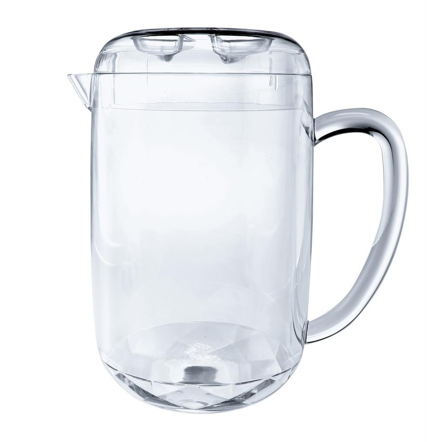 1pc Pet Single Cold Brew Pitcher, Refrigerator Side Door Water & Iced Tea & Fruit  Infuser Pitcher