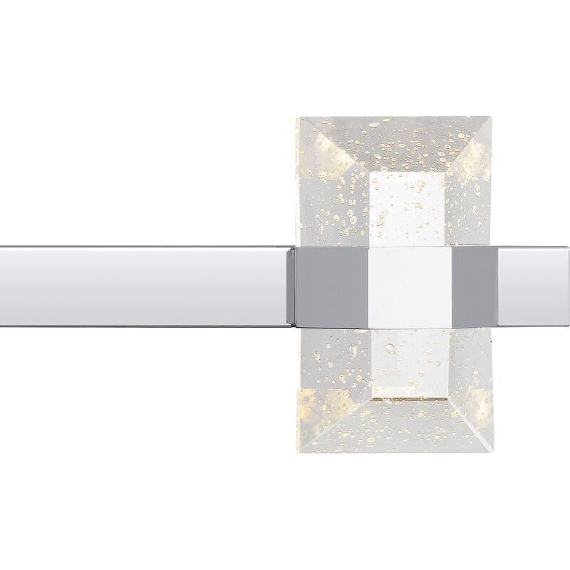 Selena Integrated LED Polished Chrome Bath Light with CCT Switch