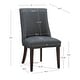 preview thumbnail 27 of 25, Linon Allard Modern Dining Chairs with Espresso Legs (Set of 2)