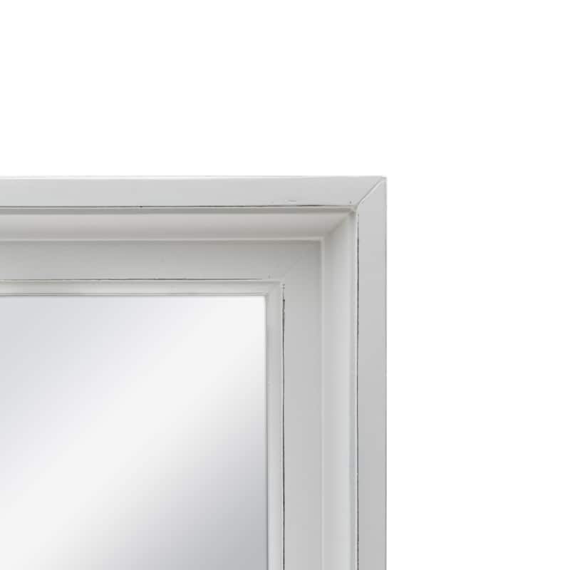 Islamorada Mirror - White