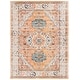 preview thumbnail 36 of 124, SAFAVIEH Madison Andra Boho Oriental Distressed Rug 8' x 10' - Orange/Ivory