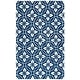 preview thumbnail 64 of 75, SAFAVIEH Handmade Four Seasons Cristine Floral Rug 5' x 8' - Navy/Ivory - Rectangle