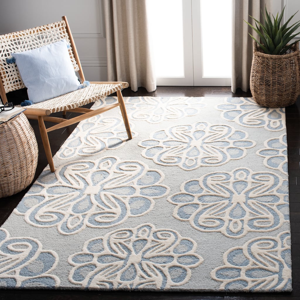 SAFAVIEH Handmade Cambridge Youlia Modern Wool Rug