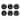 Abode Homewares Planta Dinner Plate - Matte Black - 10.5" - Set of 6