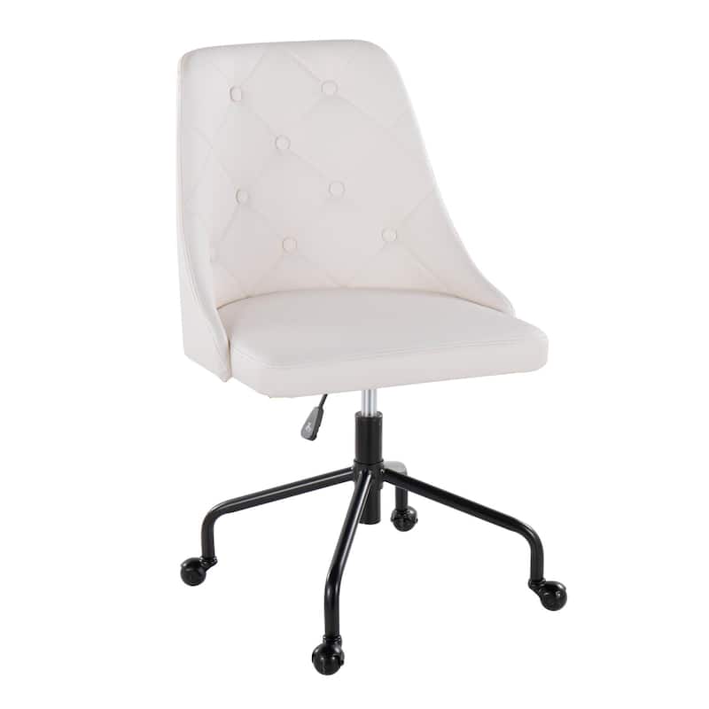 Silver Orchid Ockelbo Adjustable Office Chair with 4-Star Caster Base