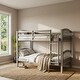 preview thumbnail 8 of 16, Meble Furniture Noah Bunk Bed (79"W x 62"H) - Modern Kids Twin Over Twin