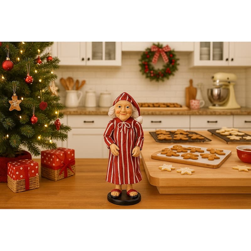 Ebenezer Scrooge Christmas Gathered Traditions Joe Spencer Figurine - Multi