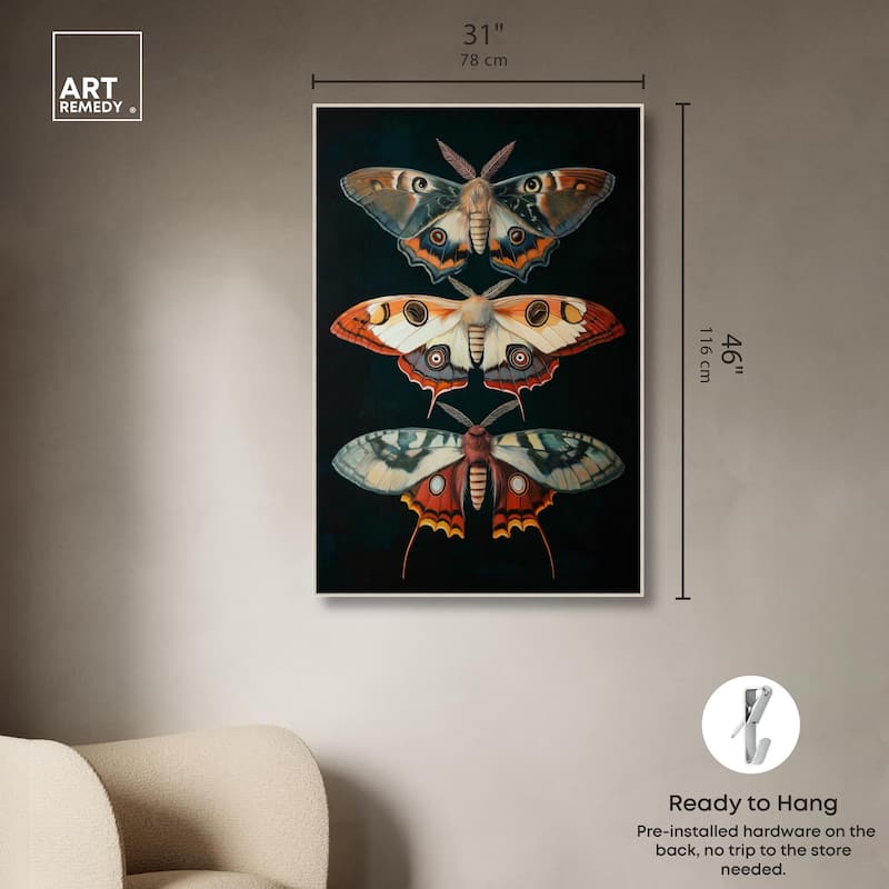 Void's Vivid Visitors Canvas by Art Remedy