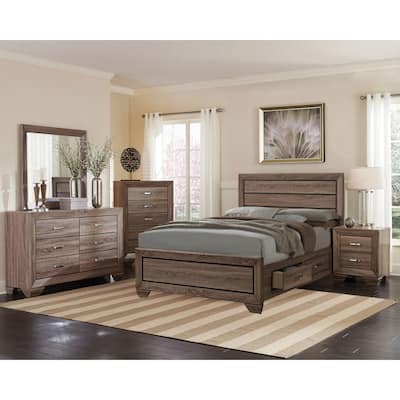 Kauffman 5-piece Storage Platform Bedroom Set
