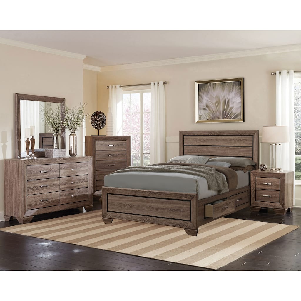 Kauffman 5-piece Storage Platform Bedroom Set