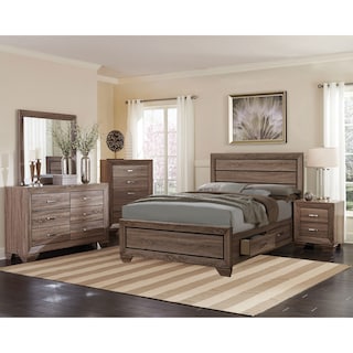 Kauffman 5-piece Storage Platform Bedroom Set