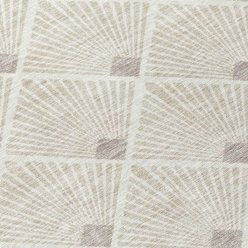 HomeRoots Geometric Transitional Rectangle Outdoor Rug