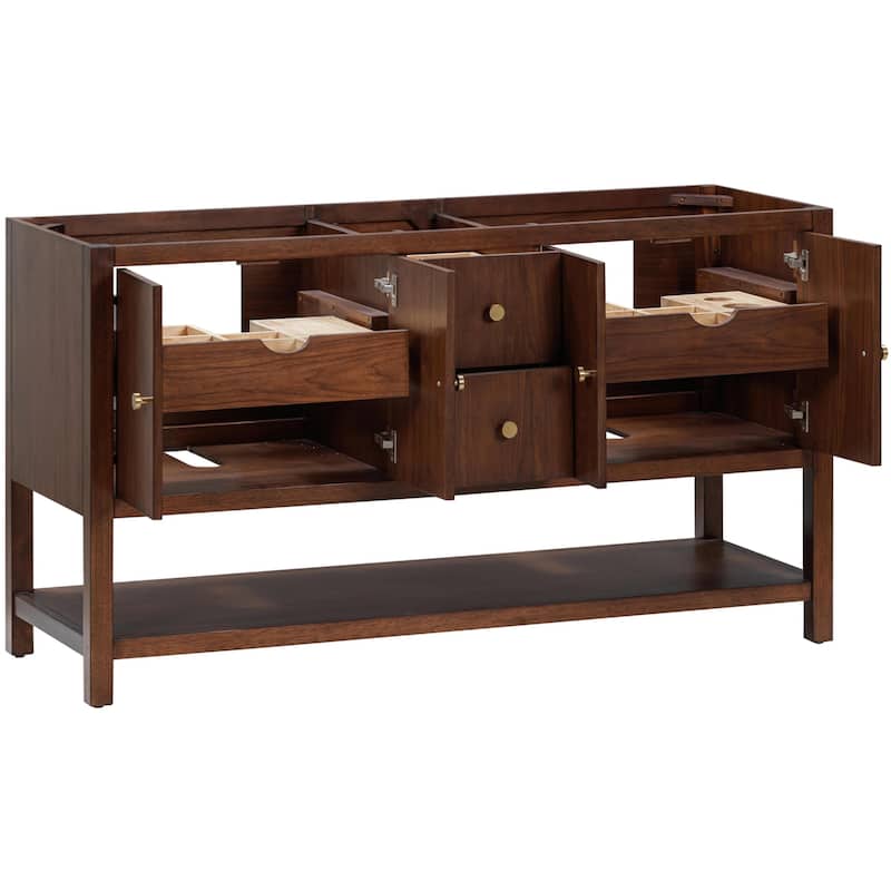 Avanity ZOE-VS61 Zoe 61" Free Standing Double Basin Vanity Set with