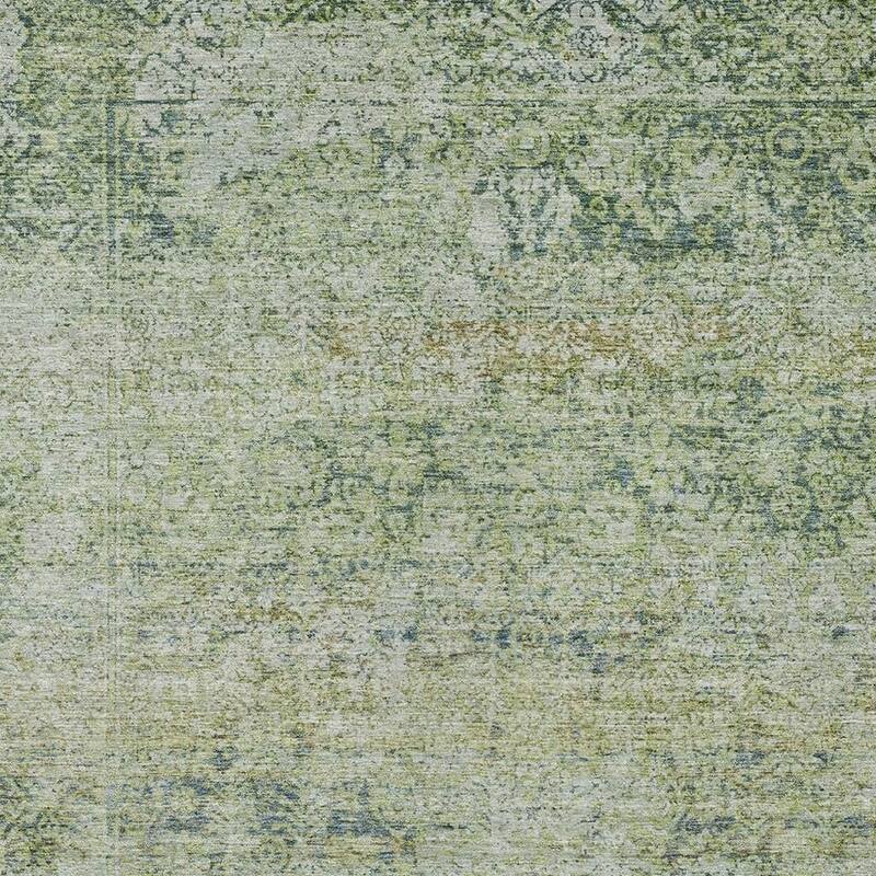 HomeRoots Abstract Traditional Rectangle Outdoor Rug