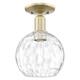 Option Antique Brass / Clear Water Glass