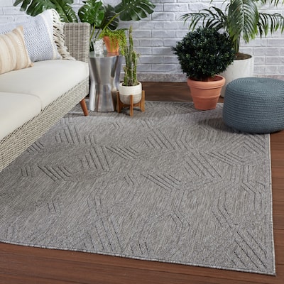 Nikki Chu Adana Indoor/ Outdoor Trellis Area Rug