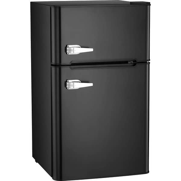 3.2 Cu.ft Compact Refrigerator with Top Door Freezer,Freestanding mini  Fridge