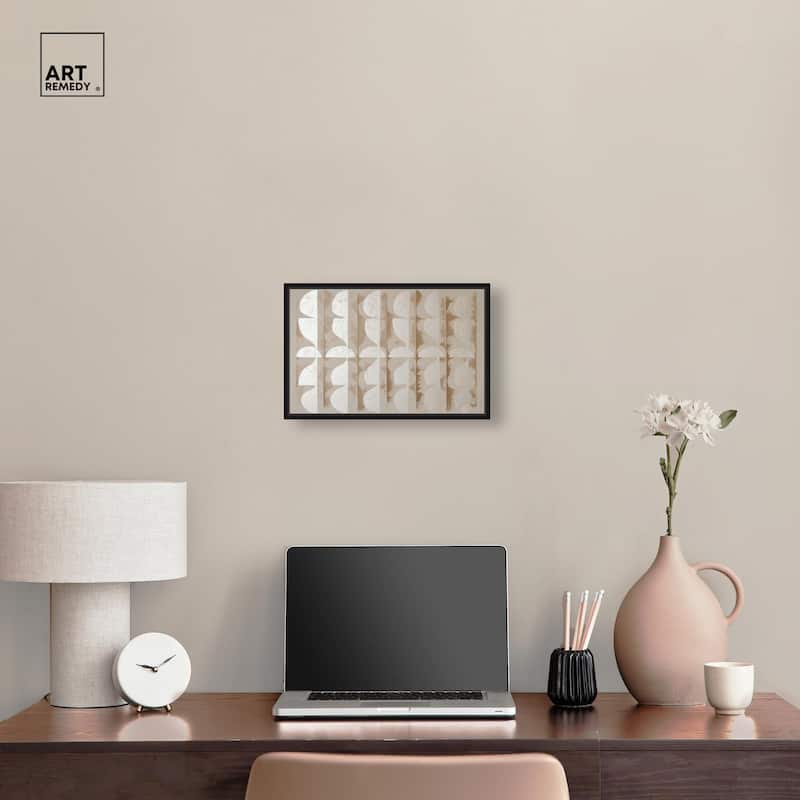 Columnar Shapes I Canvas by Art Remedy