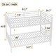 preview thumbnail 6 of 4, Full XL over Full XL Size Metal Bunk Bed for Teens and Adults