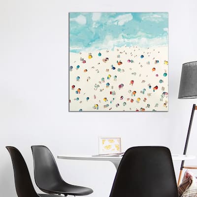 iCanvas 'Beach Days' by Randy Hibberd Gallery-wrapped Canvas Print